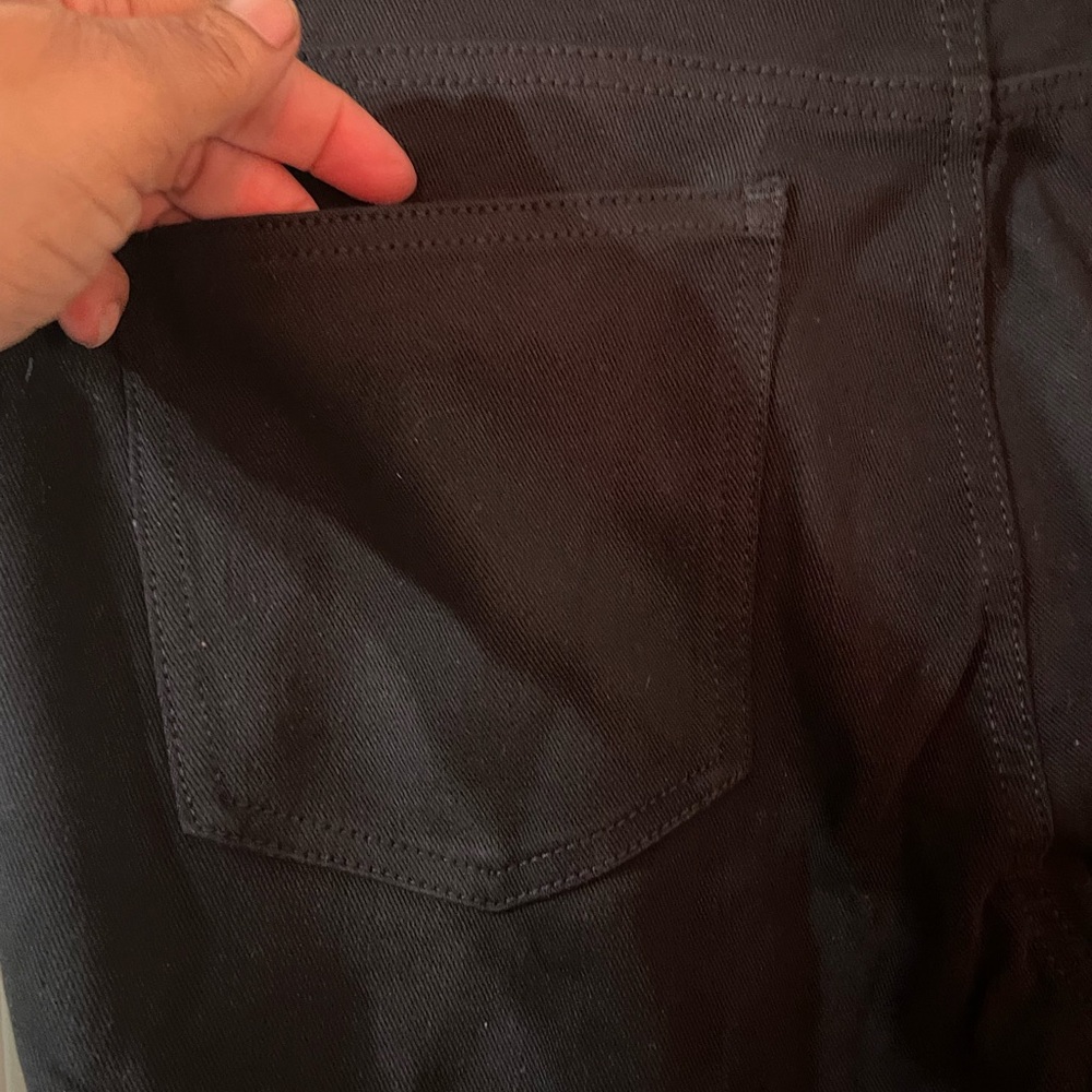 Time and Tru Women's High Rise Black Jeggings - Picture 7 of 7